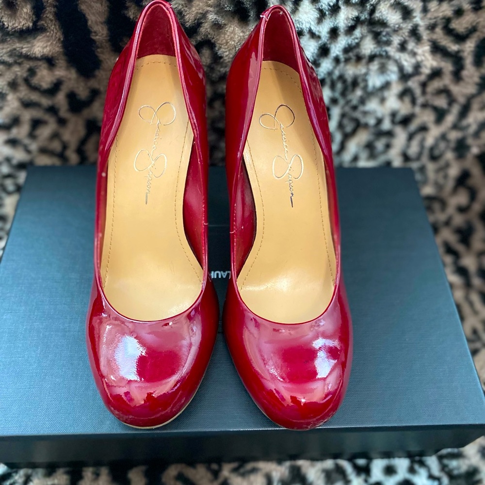 Jessica Simpson Red Pump